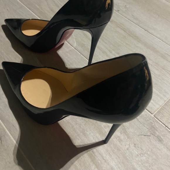 Christian Louboutin Black Kate Heels - Size 40.5  ***Only Worn Once!*** - Picture 6 of 12